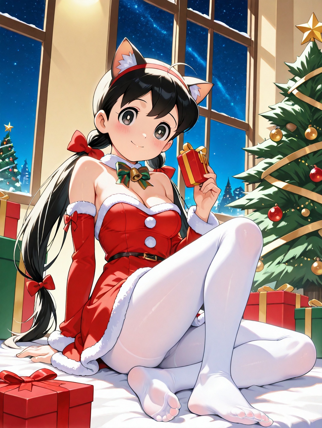 minamoto shizuka,  1girl,  animal ears on Tensor.Art