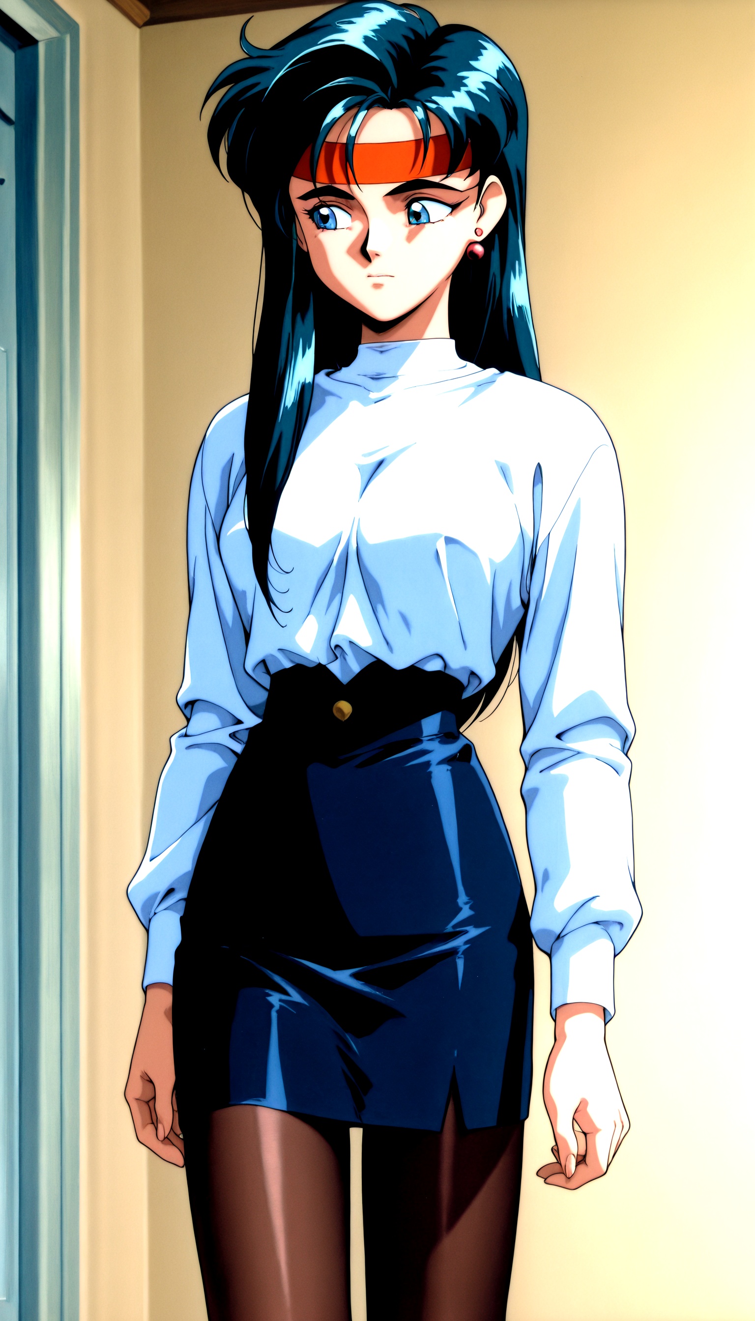makibi_kiyone,  long_sleeves,  pantyhose on Tensor.Art