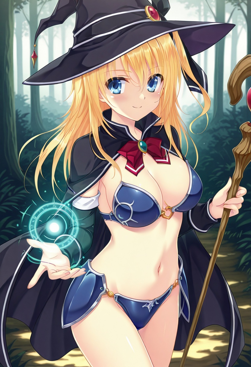 morizono-rikka,  large breasts,  hair ribbon on Tensor.Art