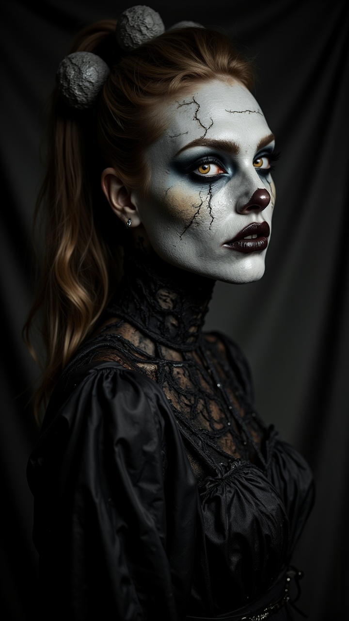 pond,  halloween portrait,  close-up on Tensor.Art