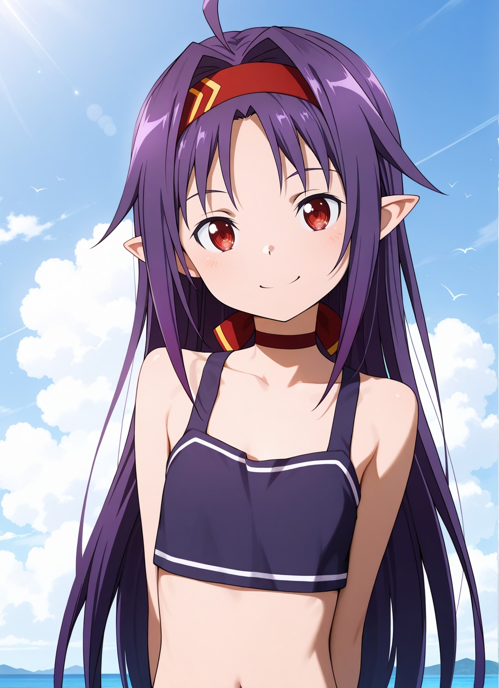 1girl,  Yuuki \(sao\),  sword art online on Tensor.Art