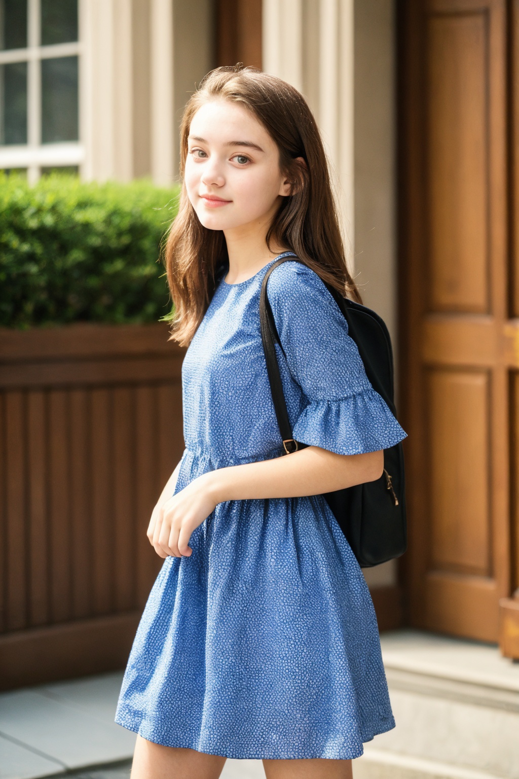 1girl,teenage,dress,