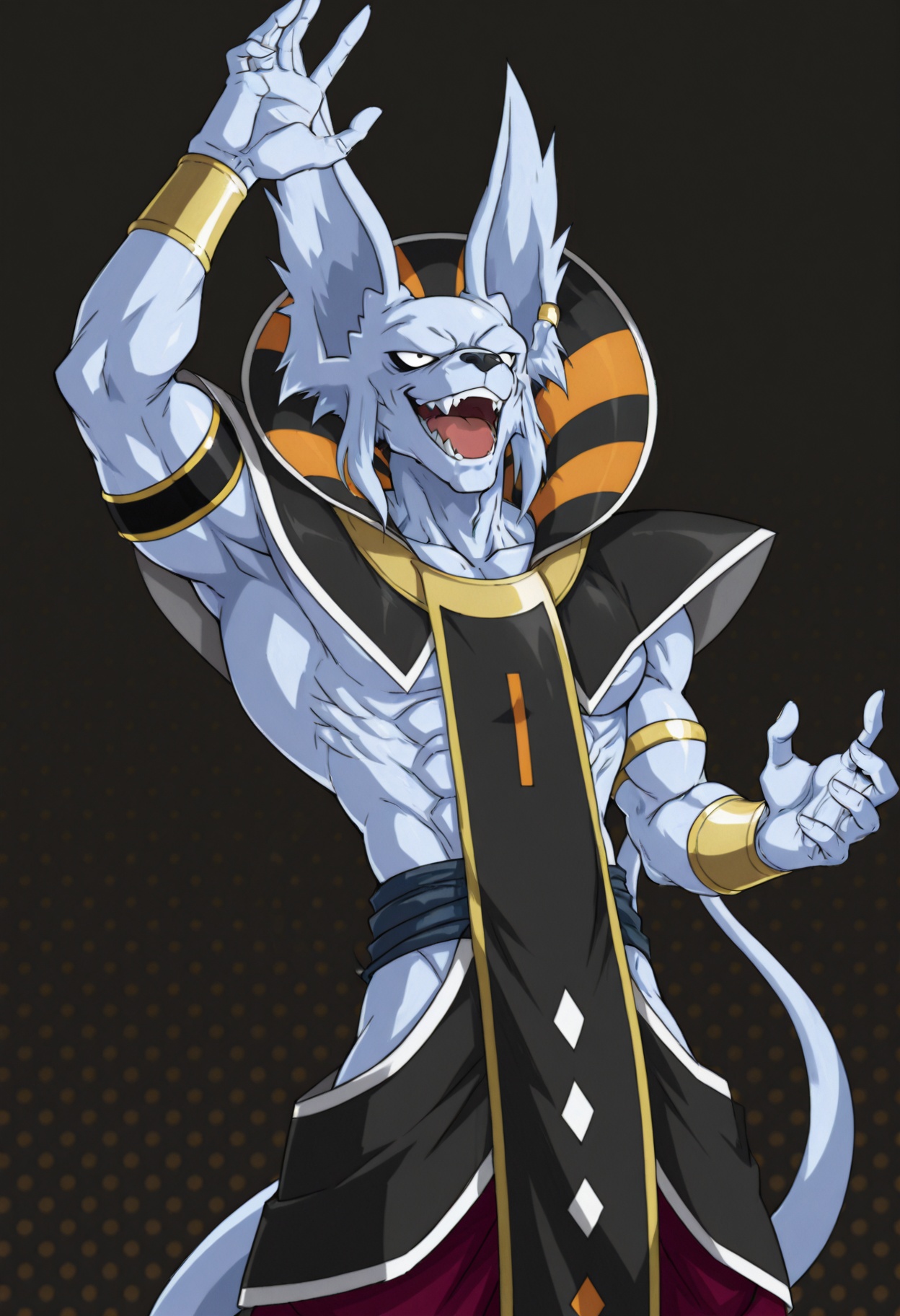 db_whirus,  egyptian clothes,  solo on Tensor.Art