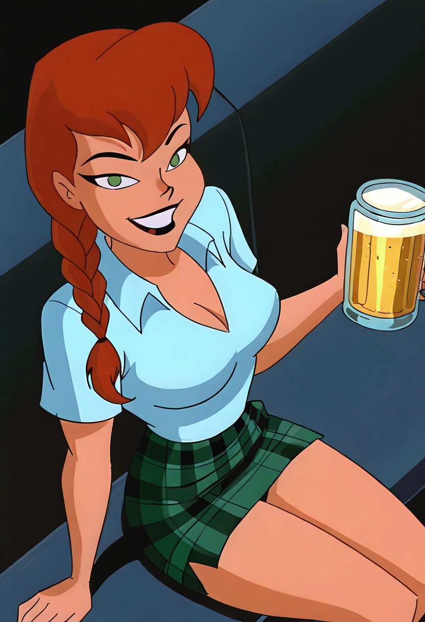 batsup90xl,  flat color,  90s on Tensor.Art