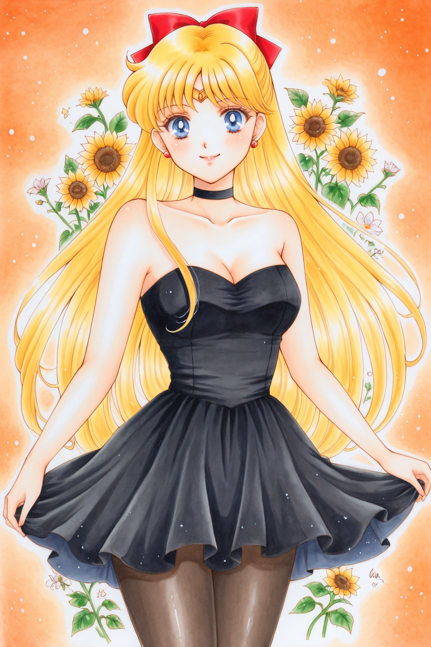 usana_moon Style,  traditional media,  watercolor \(medium\) on Tensor.Art