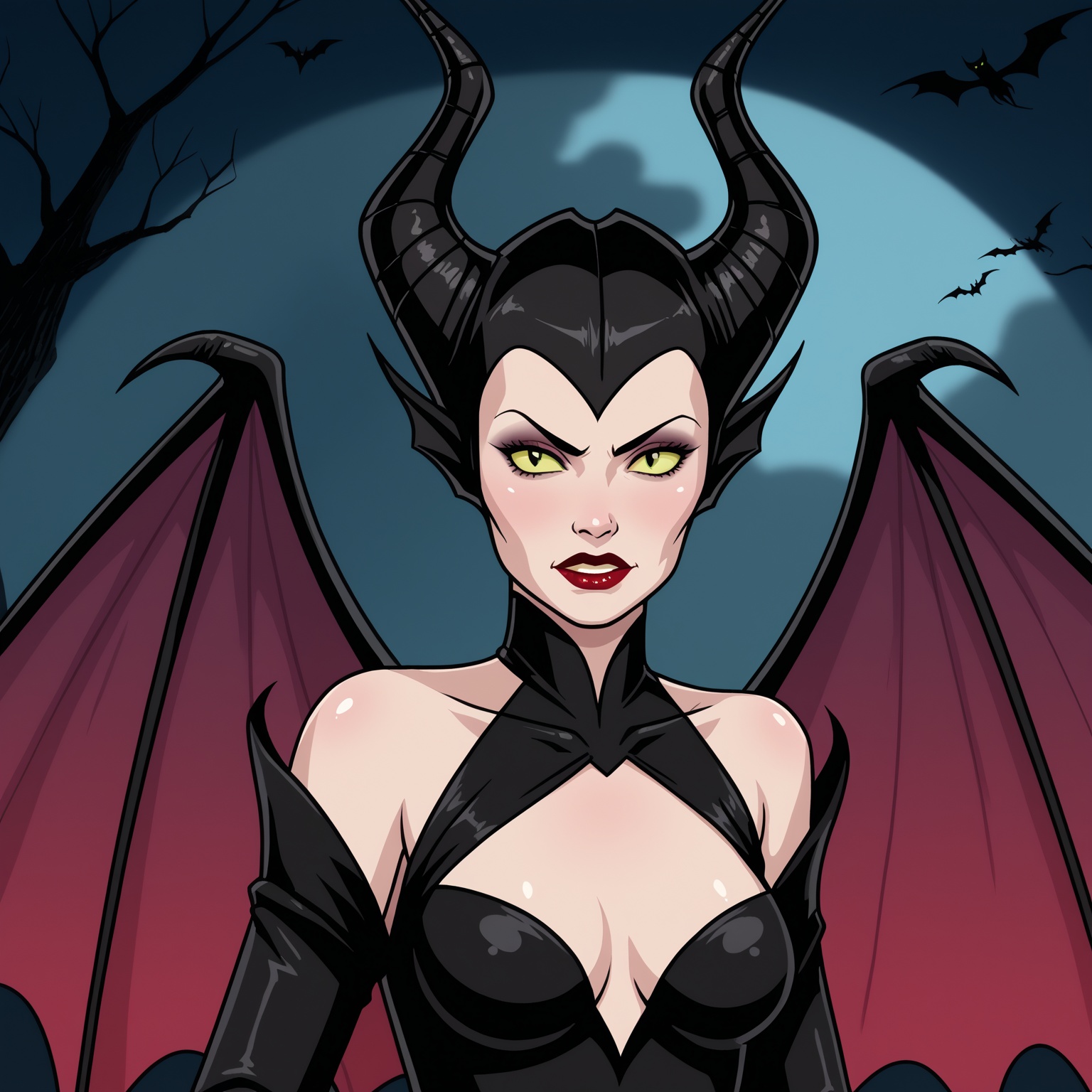 Maleficent on Tensor.Art