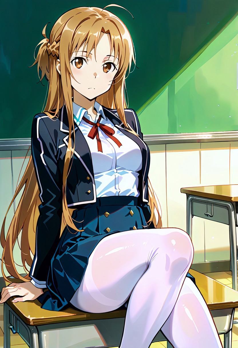 aaasuna,  ((vey long hair)),  brown hair on Tensor.Art