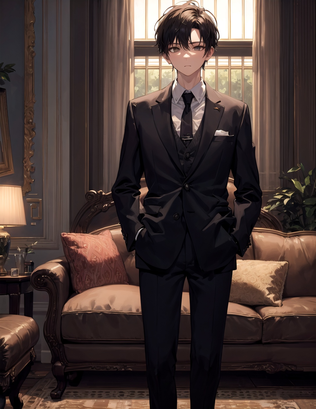 masterpiece,  best quality,  1boy on Tensor.Art