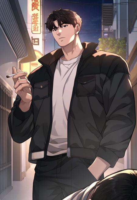 1boy,  male focus,  solo focus on Tensor.Art