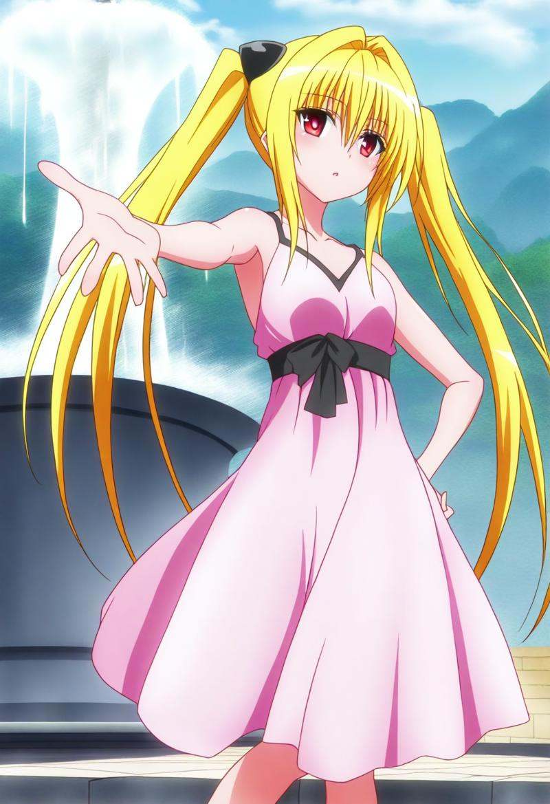 sysdeep_yami,  blonde hair,  red eyes on Tensor.Art