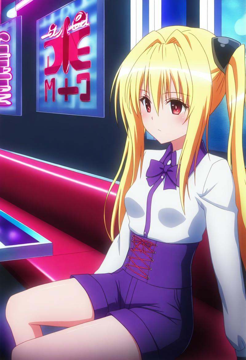 sysdeep_yami,  blonde hair,  red eyes on Tensor.Art