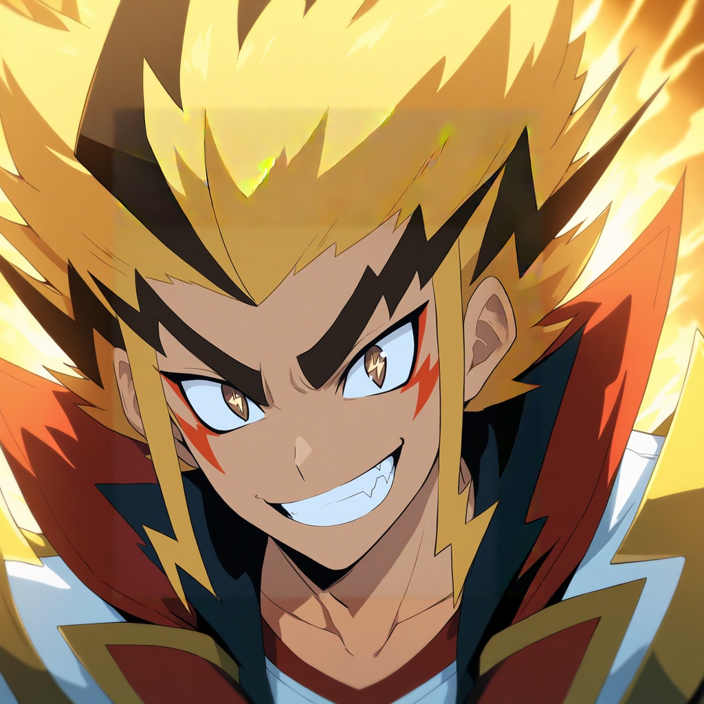 bolt fuchigami,  1boy,  male focus on Tensor.Art