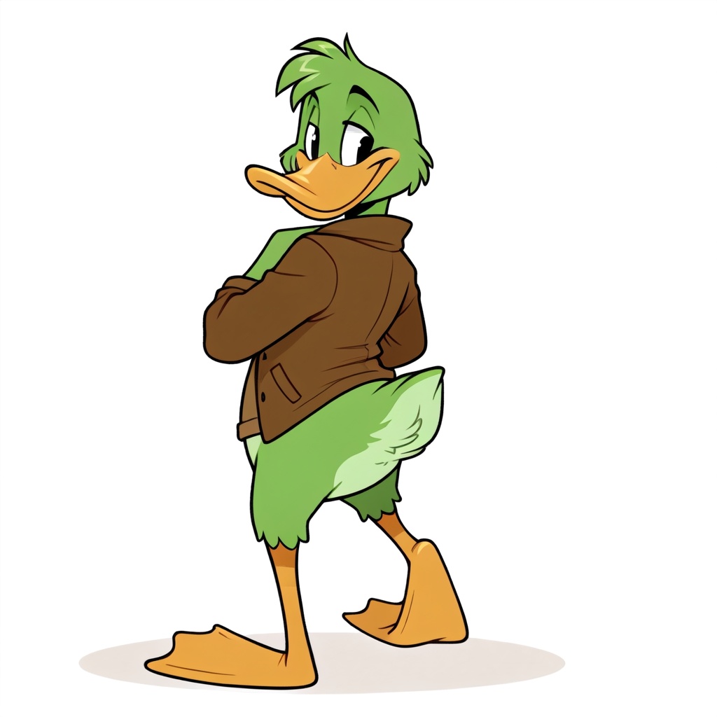 solo,  full body,  duck on Tensor.Art