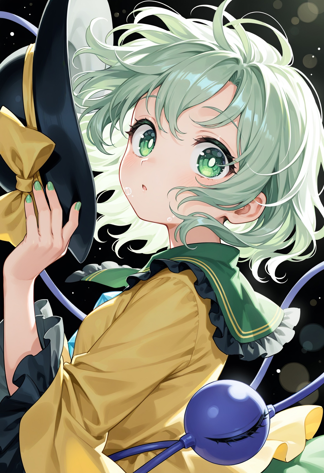 1girl,  komeiji koishi,  touhou on Tensor.Art