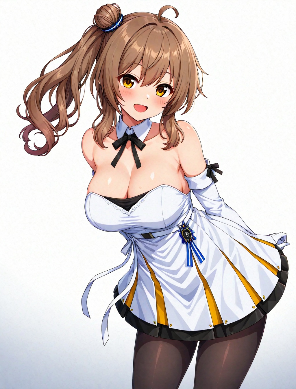 satou sasara,  strapless dress,  best quality on Tensor.Art
