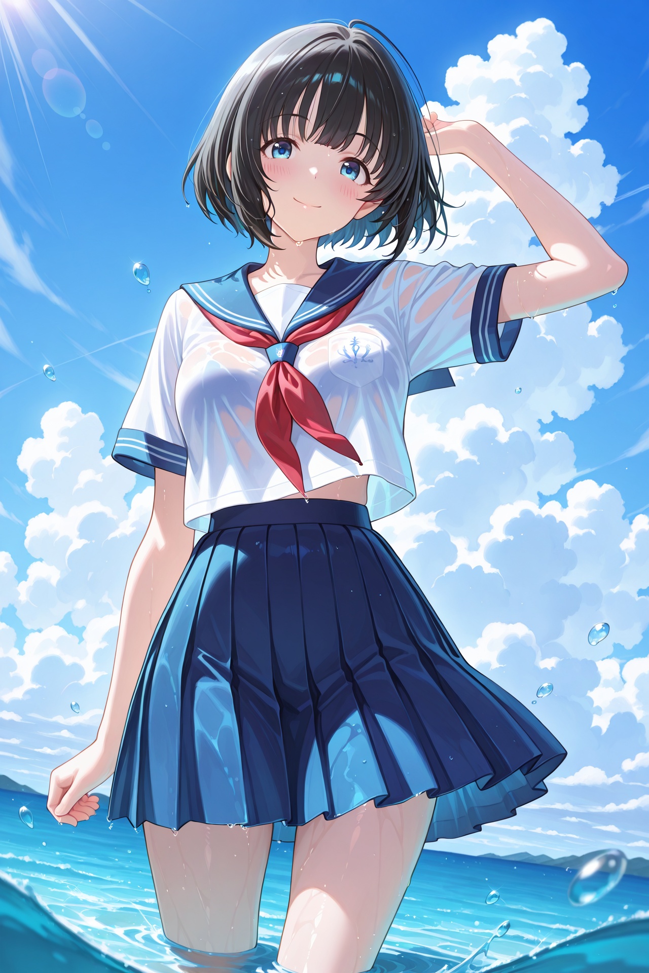 1girl,  1girl,  solo on Tensor.Art