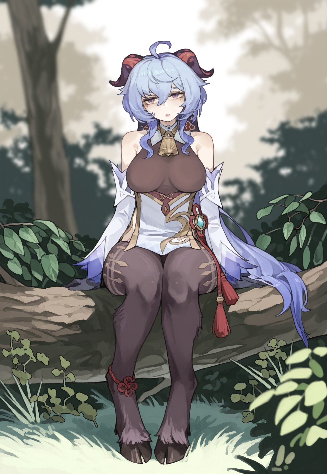1girl,  monster girl,  digitigrade on Tensor.Art