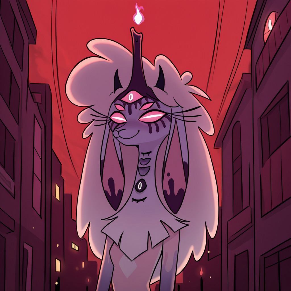solo,  alone,  Belphegor on Tensor.Art
