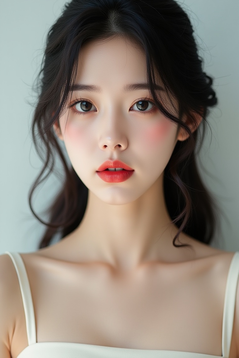 Korean Fashion Photoshoot Portrait,  Korean Portrait style,  Korean Beauty on Tensor.Art