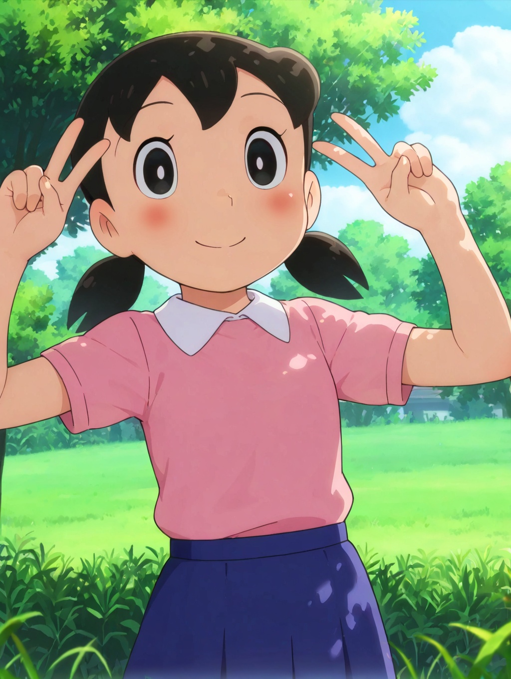 minamoto shizuka,  1girl,  solo on Tensor.Art