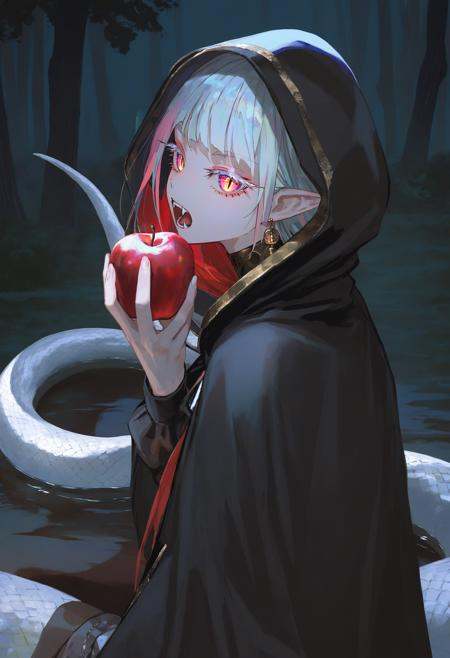 artist:[lack|fuzichoco|lam \(ramdayo\)|kinta \(distortion\)|wlop|quasarcake|nixeu|happoubi jin],  lamia,  slit pupils on T...