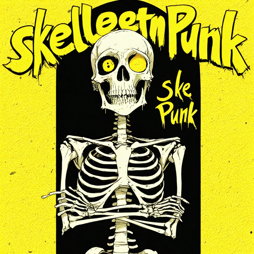 skeleton punk on Tensor.Art