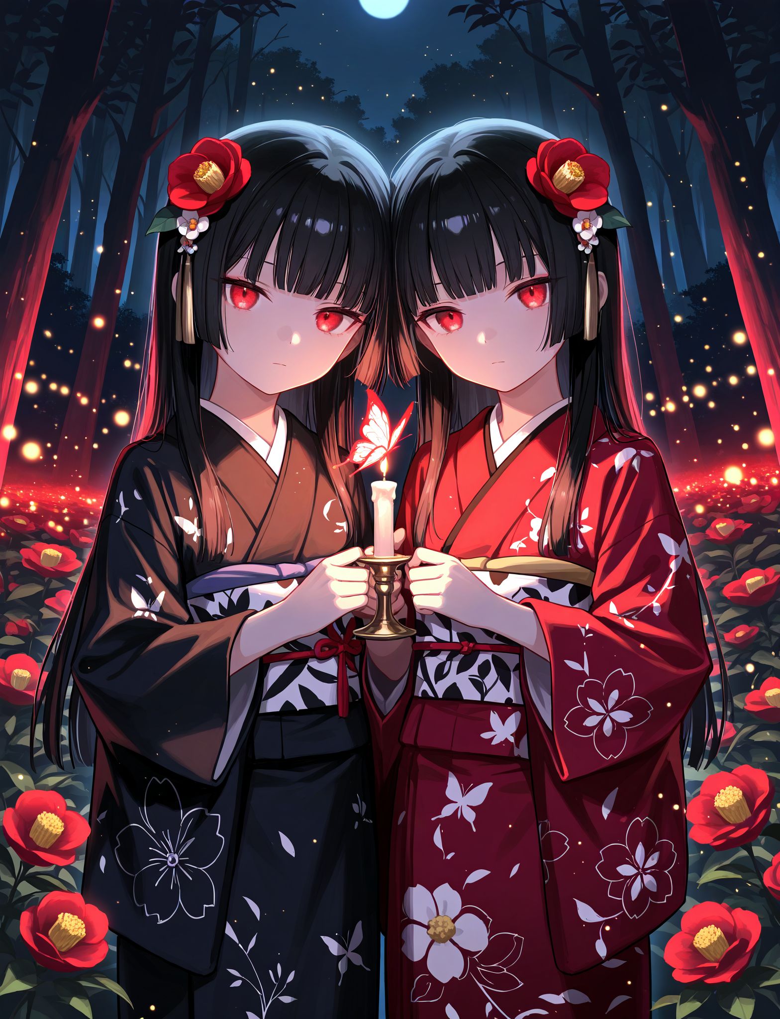 2girls,  side by side,  petite on Tensor.Art