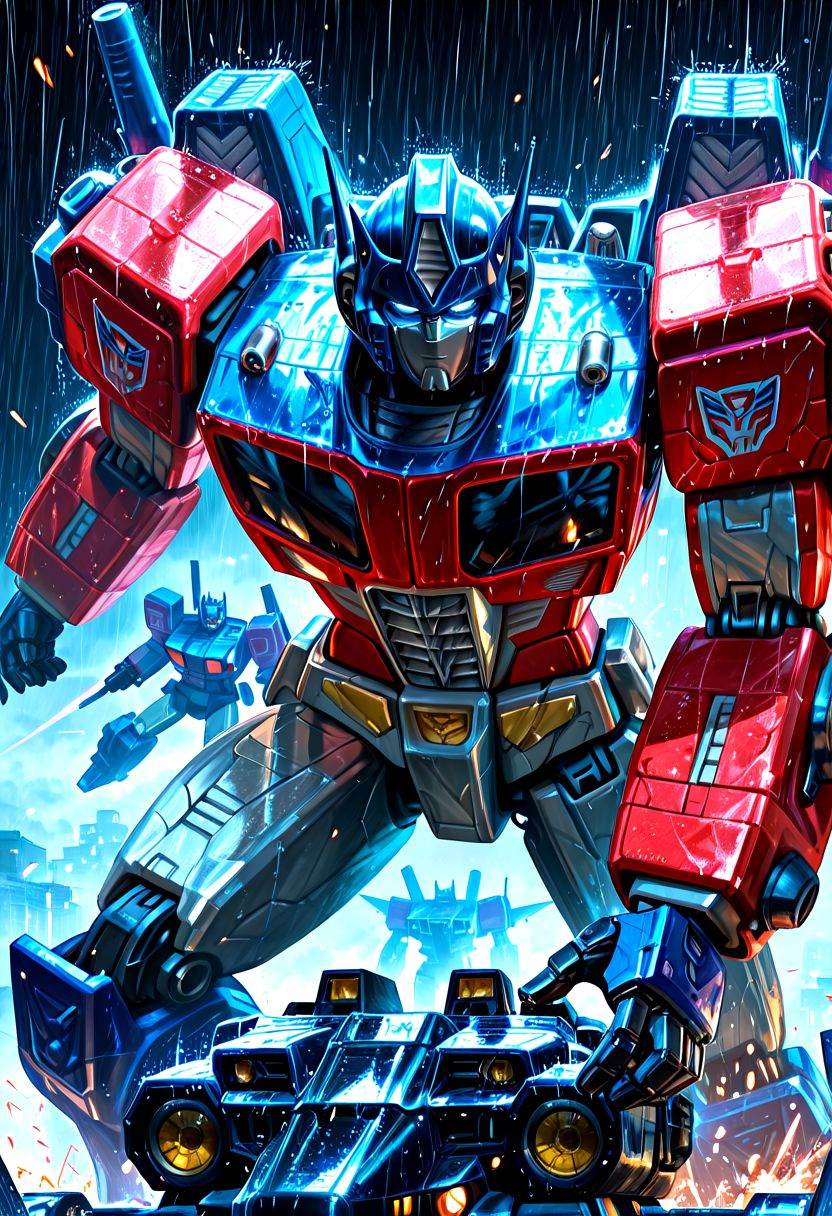 Smooth Quality,  transformers,  optimus prime on Tensor.Art