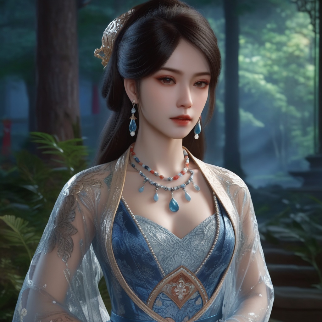 <lora:839-DA-XL-少年白马醉春风-温珞玉:0.6>, (,1girl, ,best quality, ),,  ,ultra realistic 8k cg,(masterpiece:1.2),(best quality:1.2),(ultra detailed:1.2),(official art:1.3),(beauty and aesthetics:0.8),detailed,(intricate:0.8),(highly detailed),(solo),delicate countenance,1girl,fancy,(glassy texture:1.2),(crush:1.2),8k,accessory,tattoo,(transparent:1.1),gown,energy encirclement,instant,in the twinkling of an eye,upper body,woman in a mythical forest, masterpiece, perfect face, intricate details, horror theme, raw photo, photo unp(cleavage),, ,
