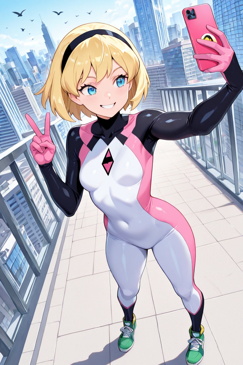 masterpiece,  1girl,  multicolored bodysuit on Tensor.Art
