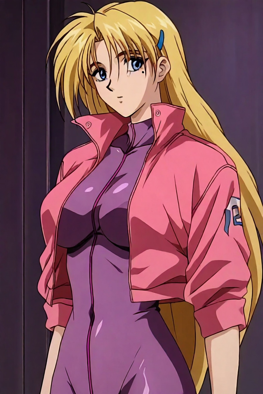 miu,  blonde hair,  long hair on Tensor.Art