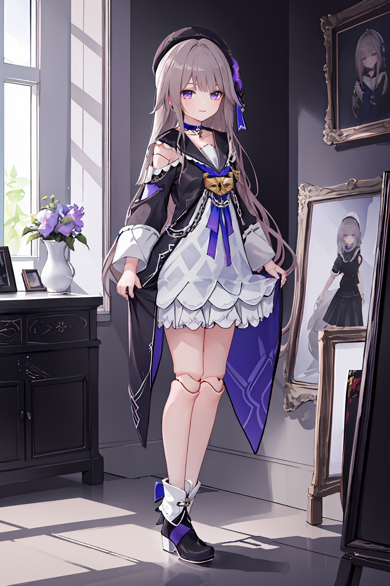 1girl,  herta \(honkai: star rail\),  doll joints on Tensor.Art