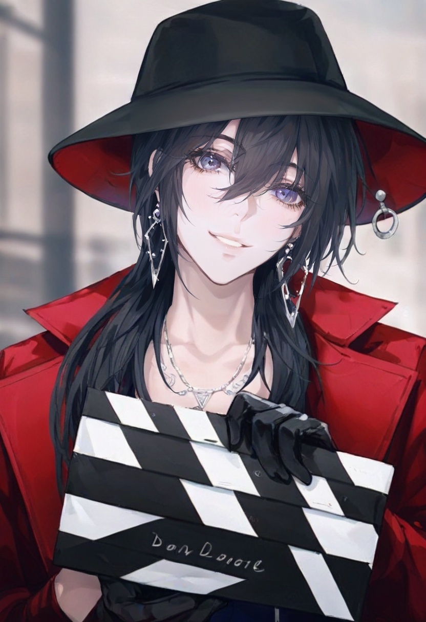 1girl,  solo,  hat on Tensor.Art