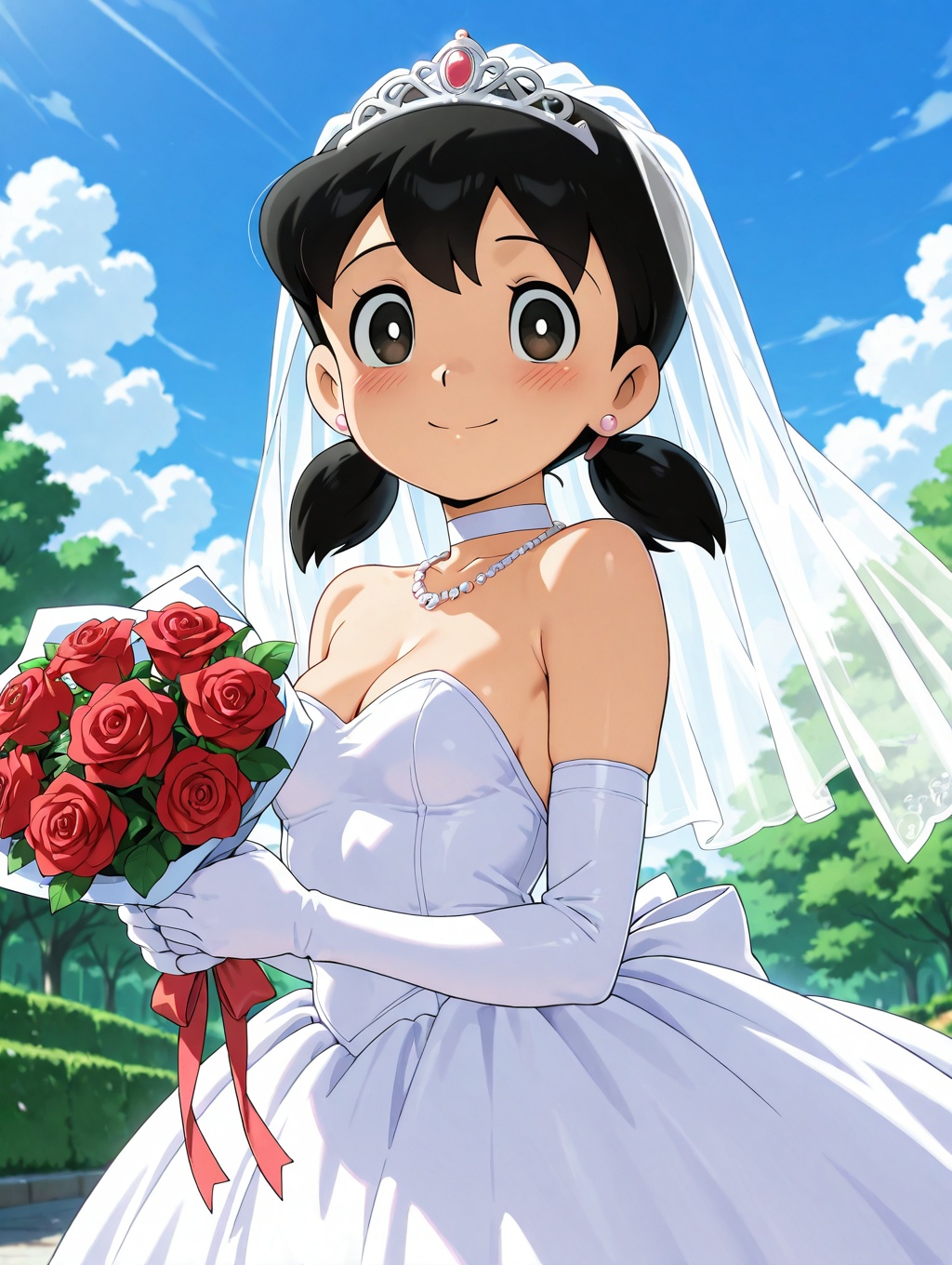 anime coloring,  minamoto shizuka,  1girl on Tensor.Art