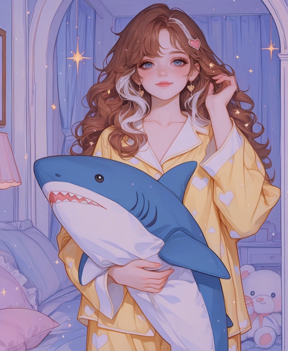 sparkles,  soft pastel colors,  gradient shading on Tensor.Art