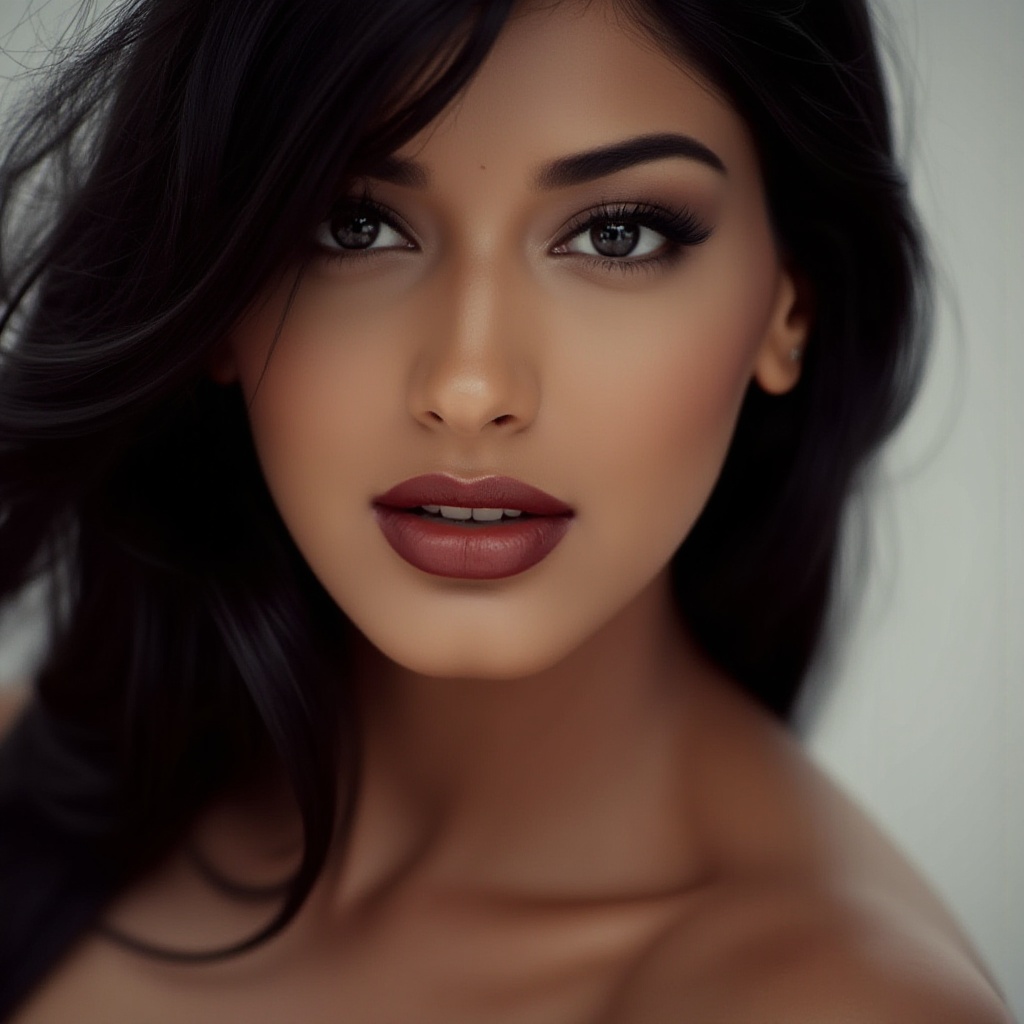 Realistic Studio portrait of a woman,  beautifully lit,  masterpiece on Tensor.Art