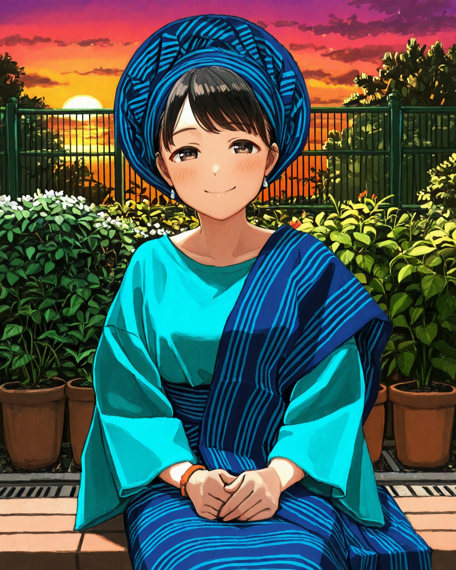 1girl,  asooke,  asooke clothing on Tensor.Art