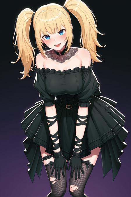 Ani_(Grok),  blonde hair,  twintails on Tensor.Art