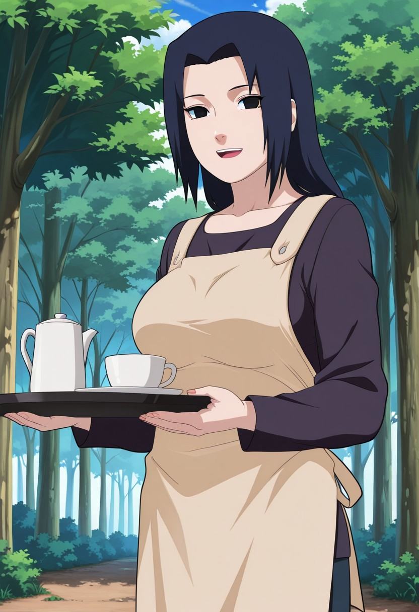 NarutoPixxxStyle,  1girl,  mikoto_uchiha on Tensor.Art