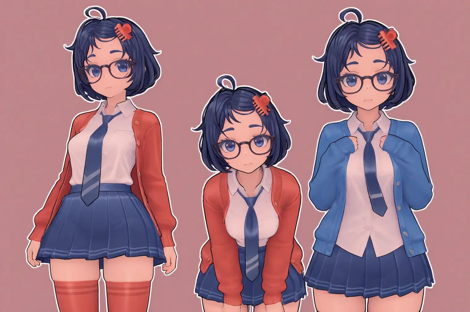Mila,  1girl,  ahoge on Tensor.Art