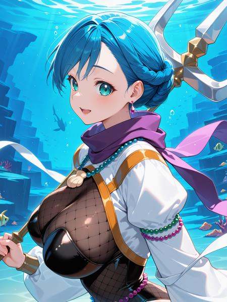maiden of the aqua,  1girl,  solo on Tensor.Art