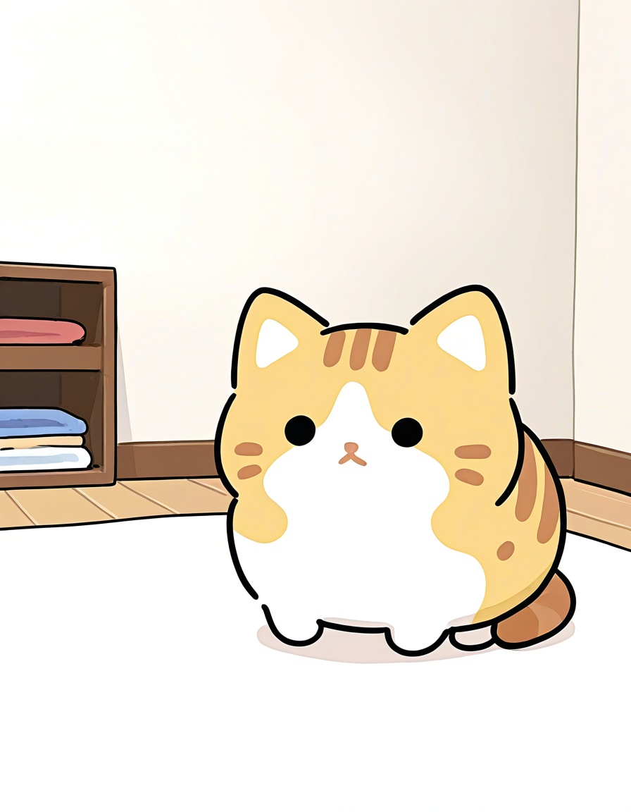 (chibi,  solo,  simple art on Tensor.Art