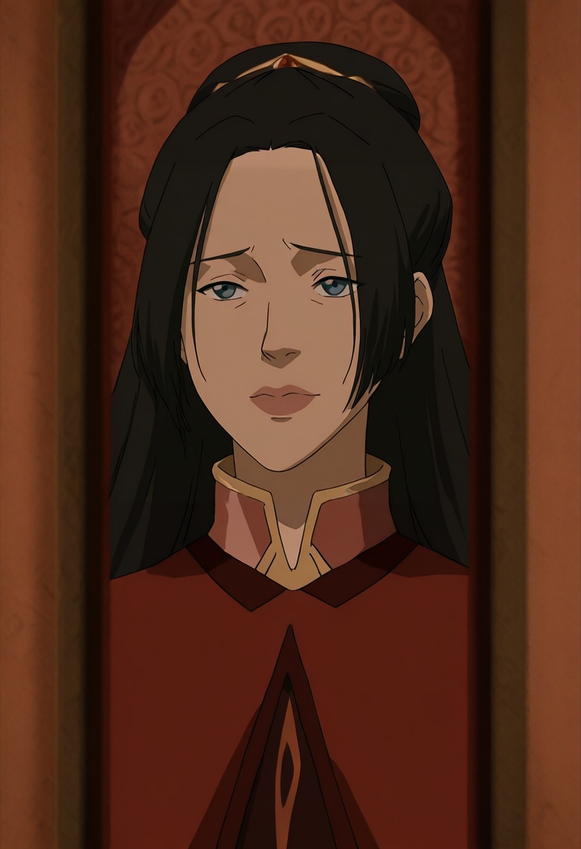 In the Avatar Animation style,  ,  Monling each one be filled together for some in black and and then when The woman lies...