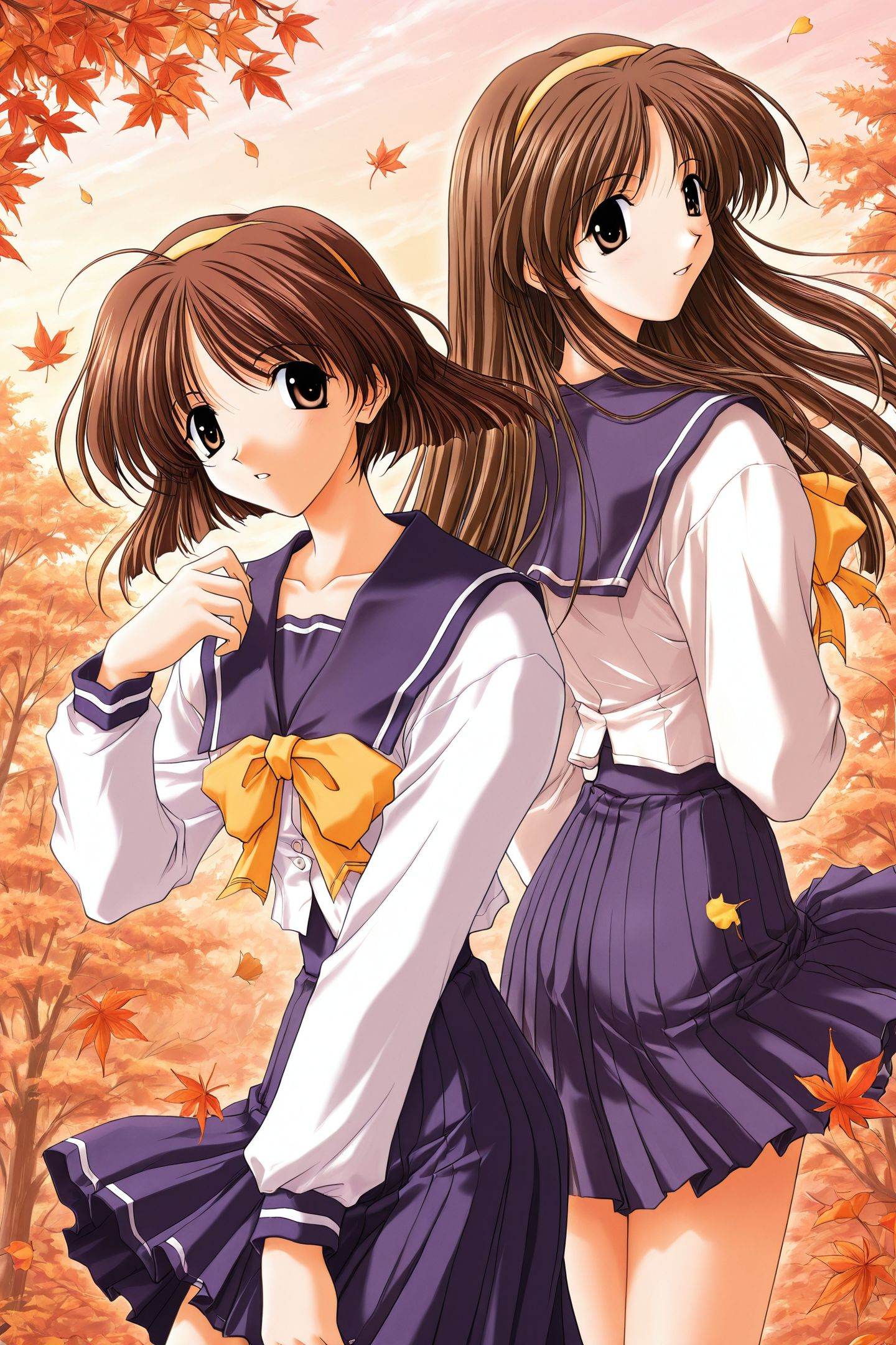 Hituki Ayaka,  Imasaka Yuie,  2girls on Tensor.Art