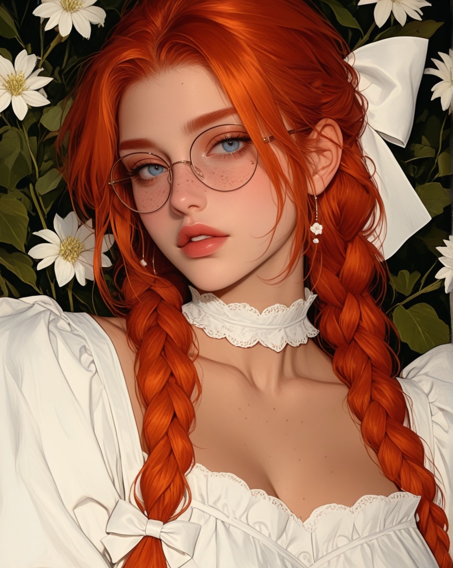 traditional media,  visible shading strokes,  painted art style on Tensor.Art