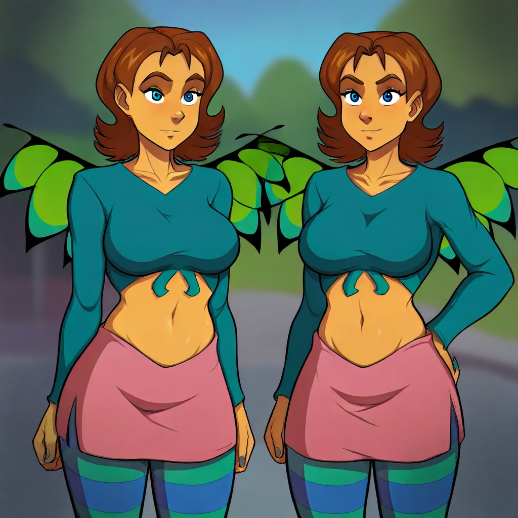 Irma_Lair,  short hair,  brown hair on Tensor.Art