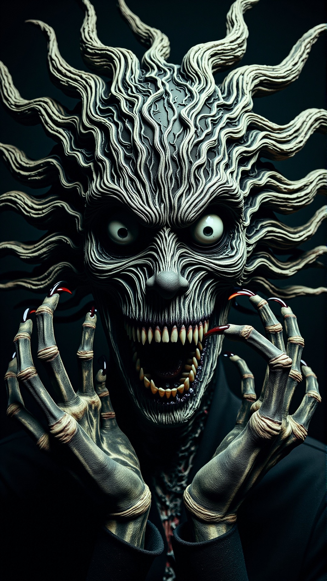 a photorealistic dark horror hatred mutation Hedge professional studio photography on Tensor.Art
