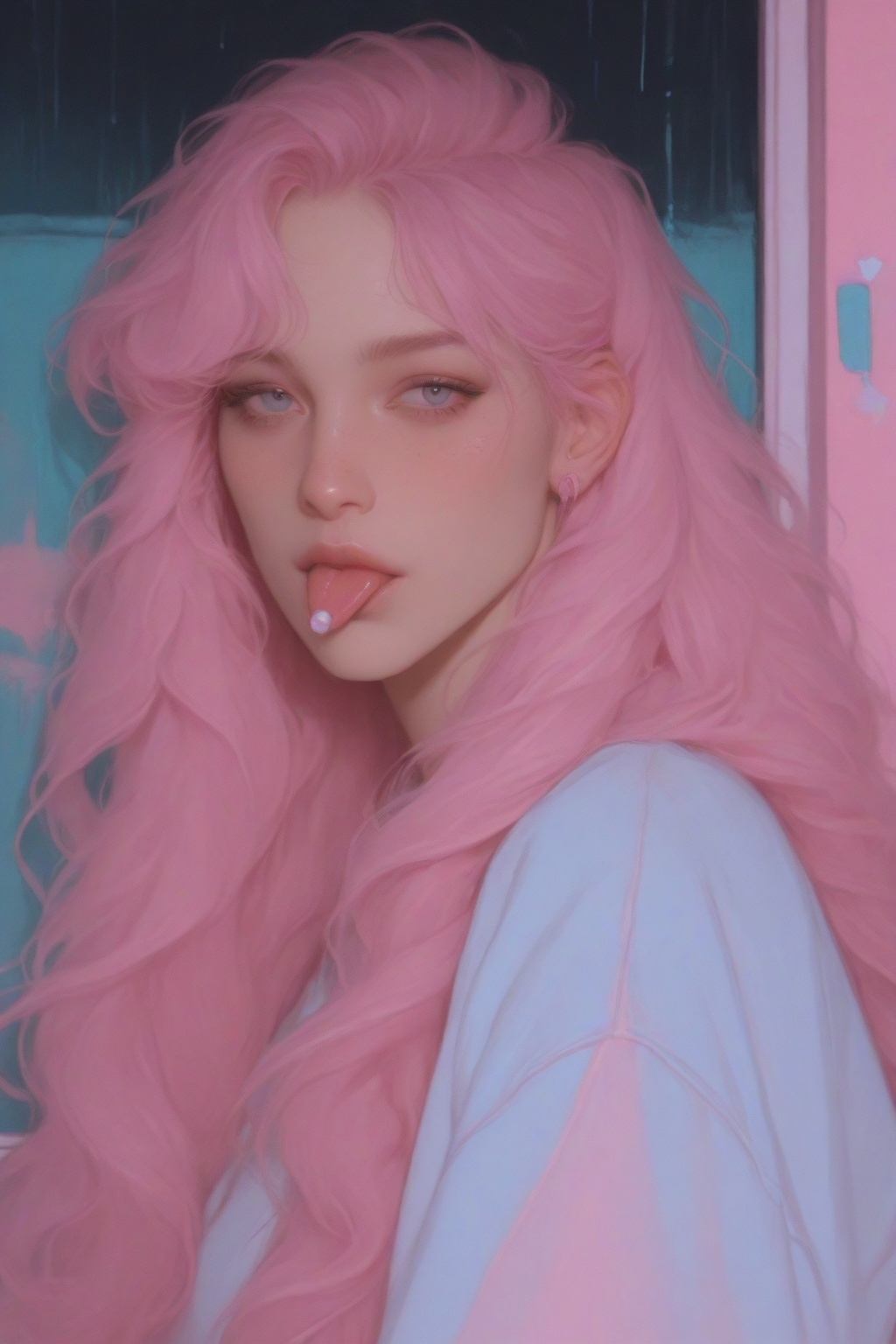 1girl,  solo,  long hair on Tensor.Art