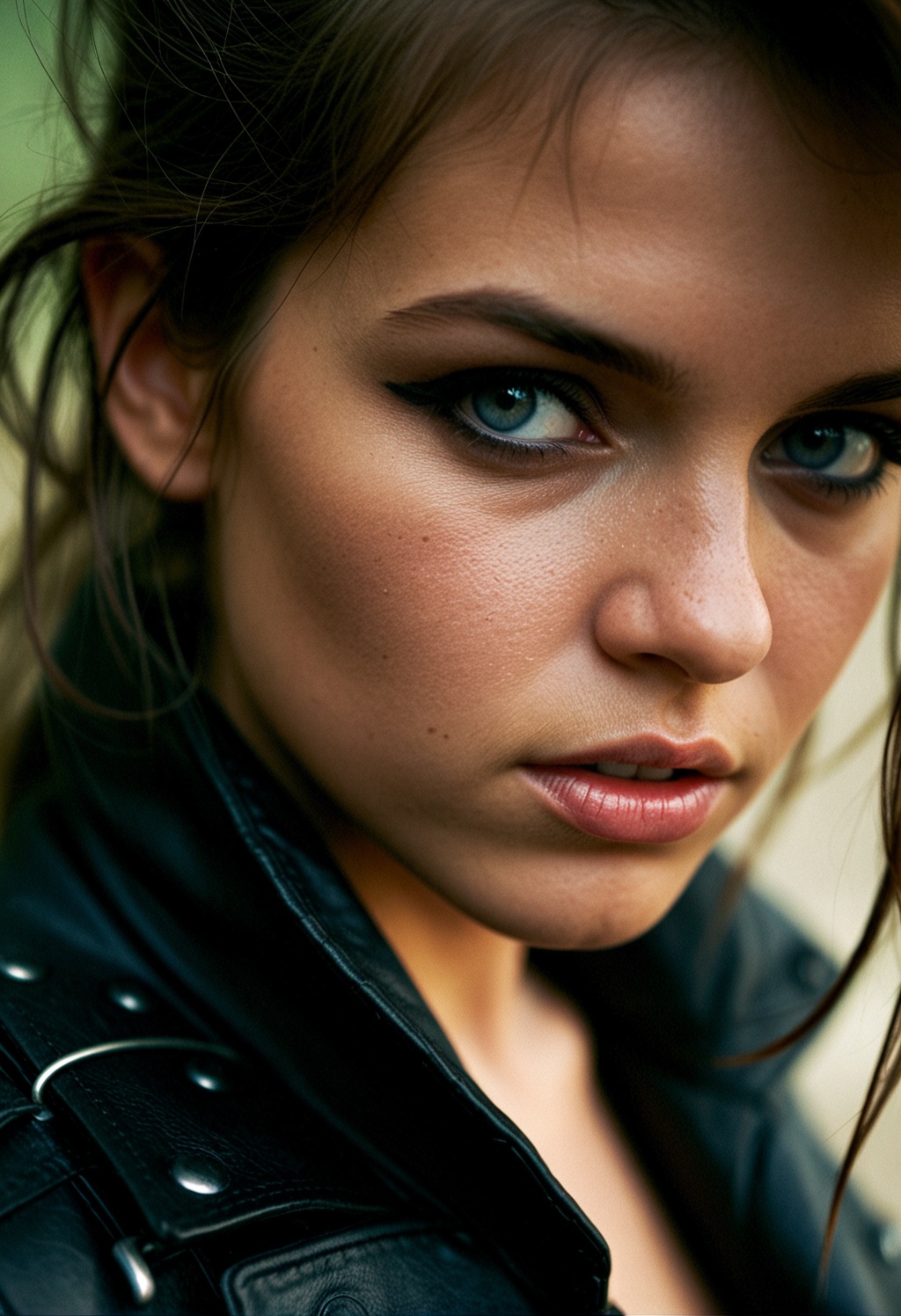 Cute,  closeup portrait, on Tensor.Art