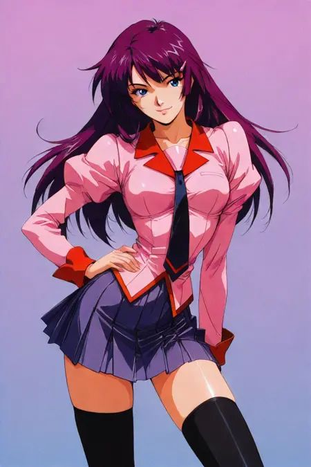hitagi senjougahara,  bangs,  long hair on Tensor.Art